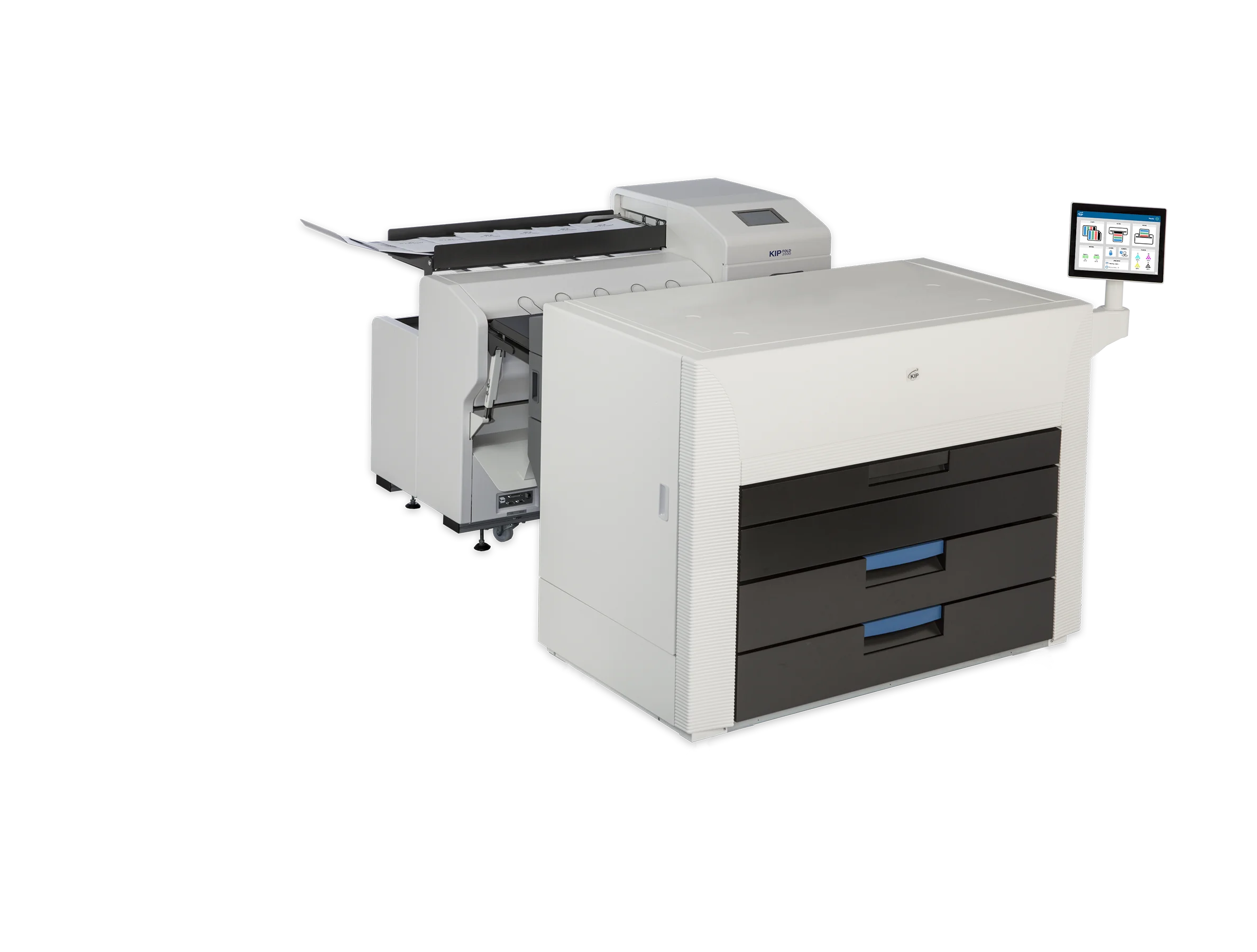 KIPFold 2800 - système de pliage grand format en ligne et hors ligne - vue 3